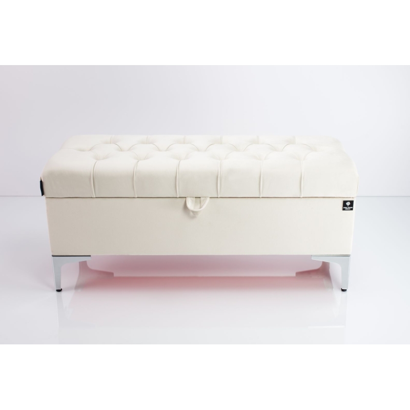 Tufted Storage Bench